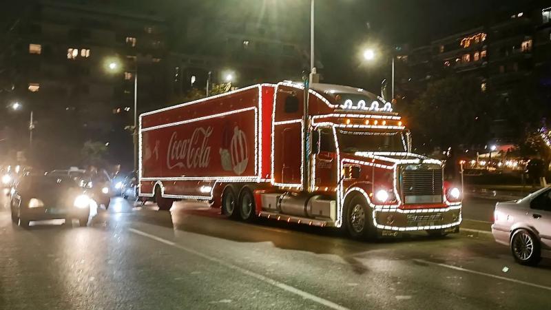 Coca Cola Truck Greece 1
