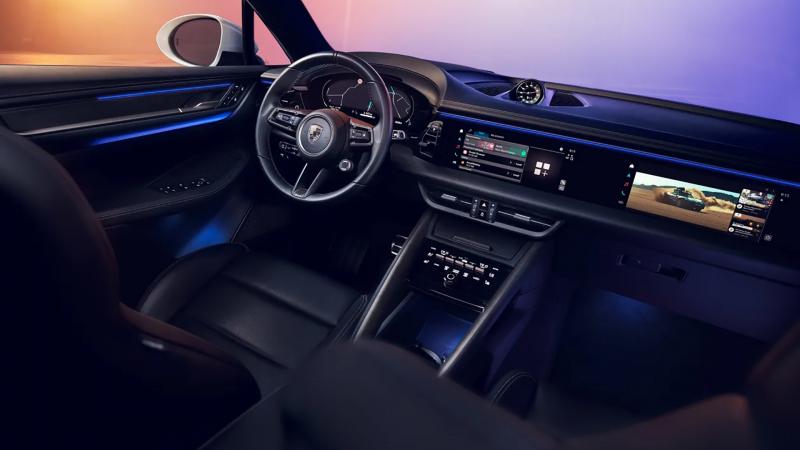 Porsche Macan EV interior