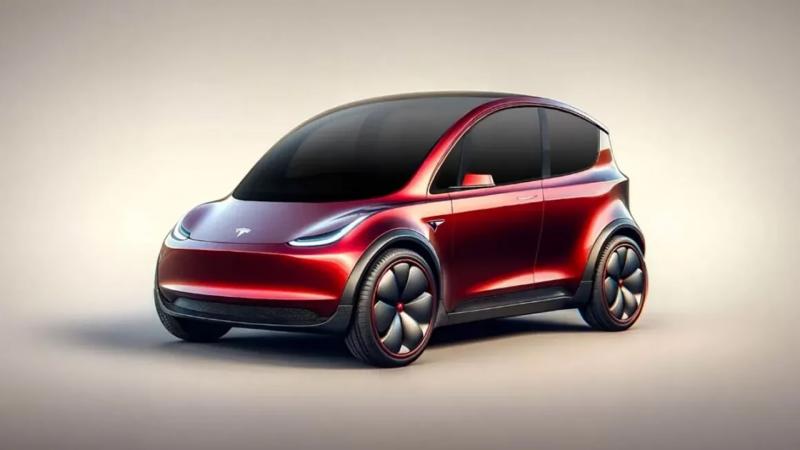 Tesla citycar render