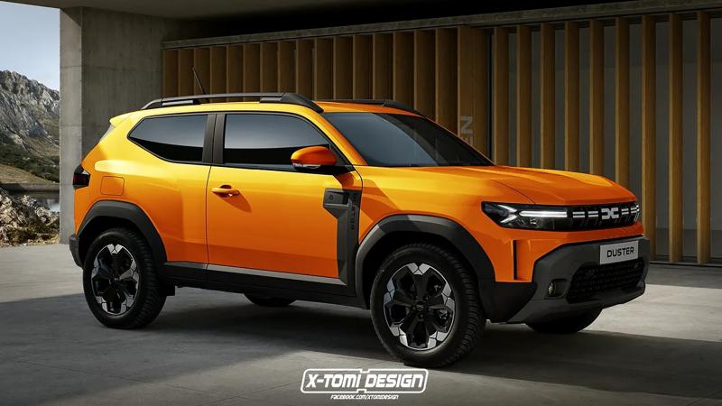 Dacia Duster Coupe-SUV render