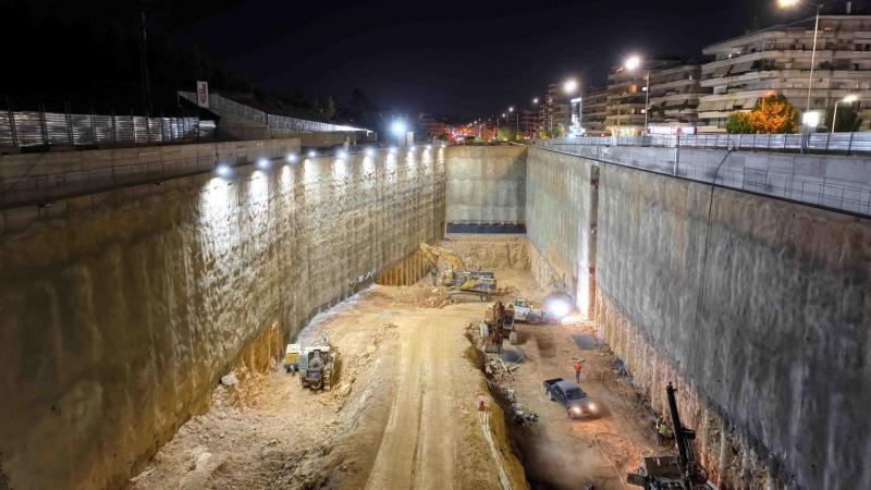 Εργασίες για τη γραμμή 4 του μετρό