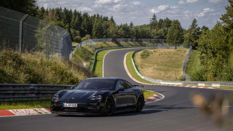 Porsche Taycan Nurburgring