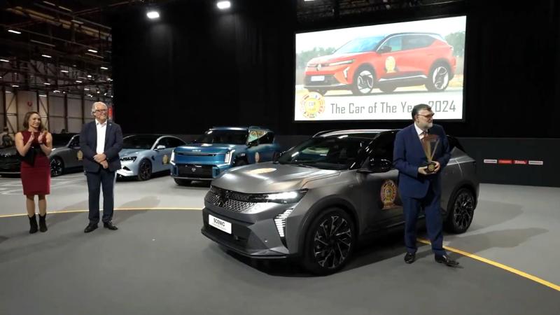 Renault Scenic E-Tech Αυτοκίνητο της Χρονιάς 2024