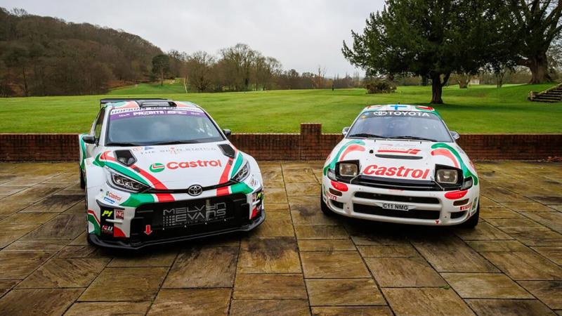 Toyota GR Yaris Rally2 Celica ST185