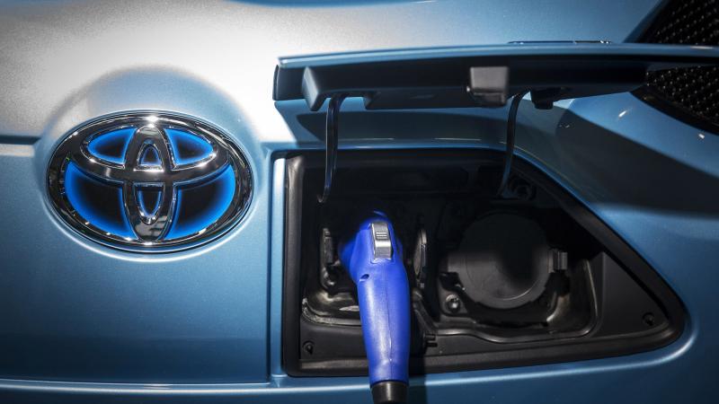 Toyota EV charging