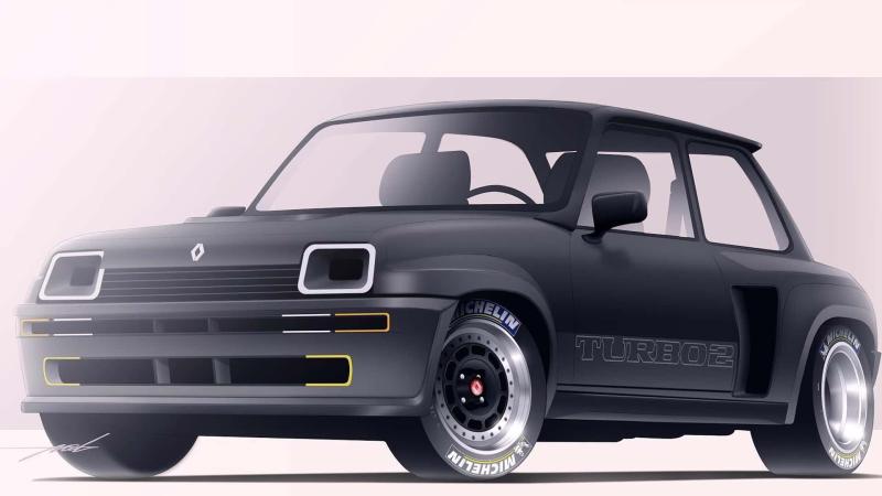 Renault 5 Turbo render