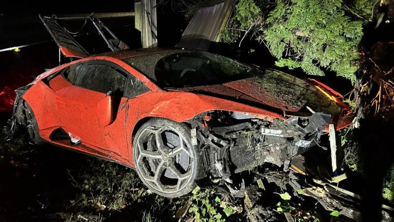 τροχαίο ατύχημα με 13χρονο οδηγό Lamborghini