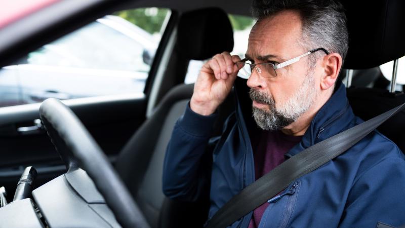 Driving with glasses 1