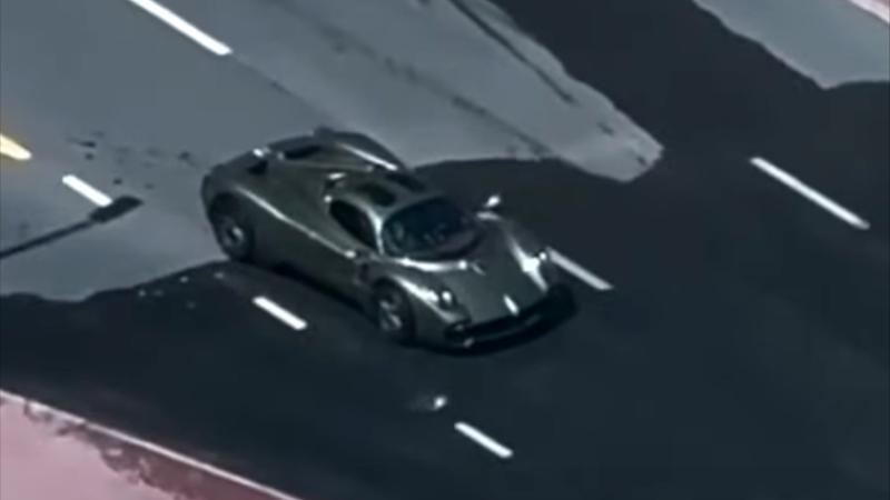 Pagani Utopia Ντουμπάι 2024 πλημμύρα