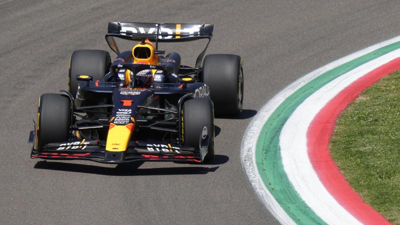 Max Verstappen pole emilia Romagna 2024