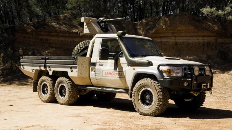 Toyota Land Cruiser Armormax φονικό Toyota