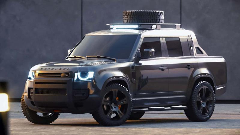 Defender Heritage Customs Pick Up