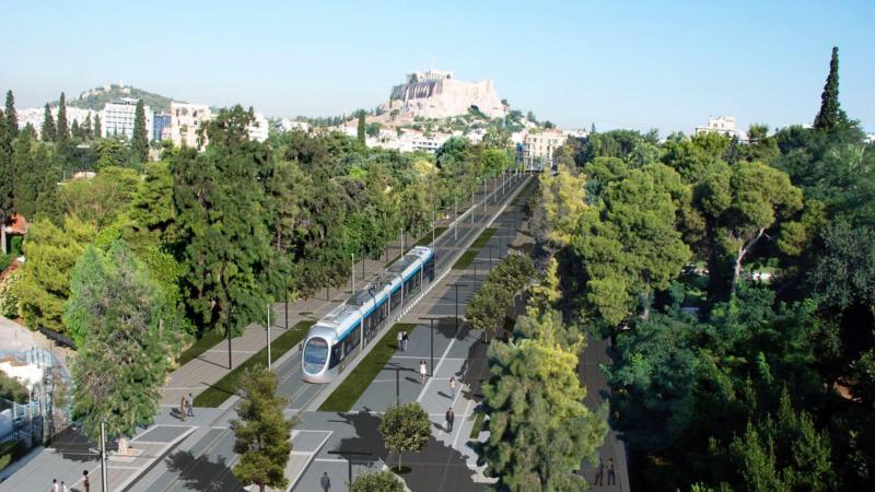 πεζοδρόμηση Βασιλίσσης Όλγας
