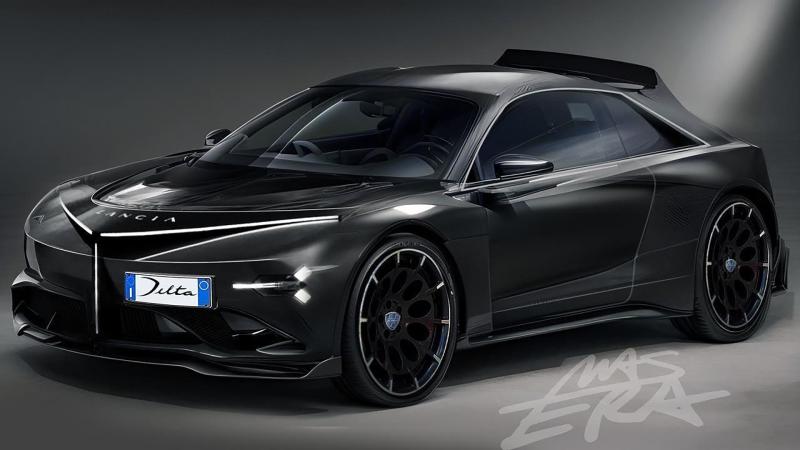 Lancia Delta 2028 render