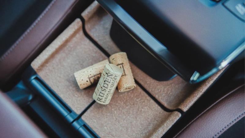Cork in car 1