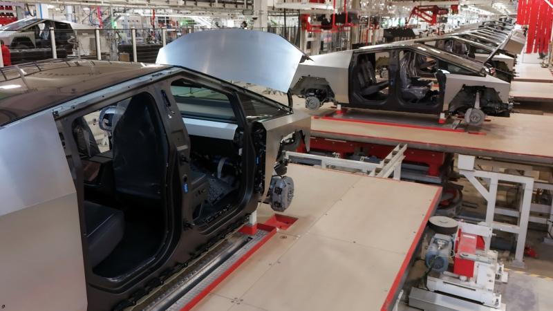 Tesla Cybertruck production