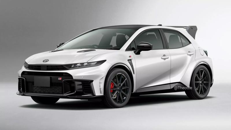 Toyota GR Corolla render