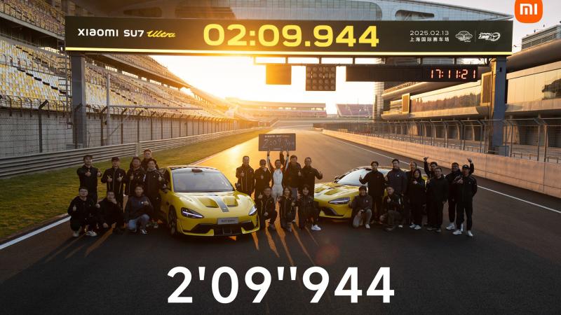 Xiaomi SU7 Ultra Record Shanghai