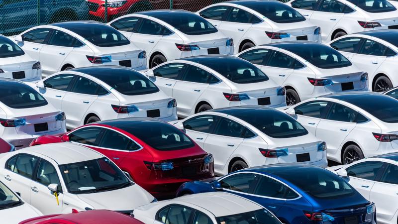 Tesla Car Park