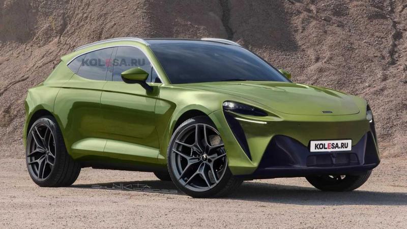 McLaren SUV render