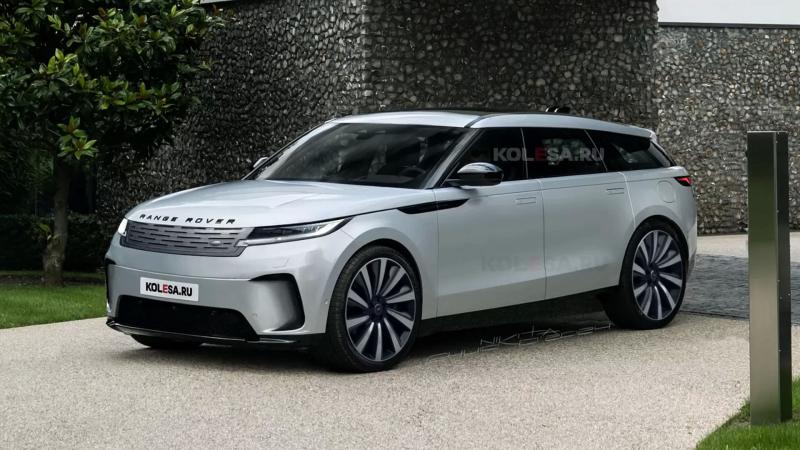 Range Rover Velar render