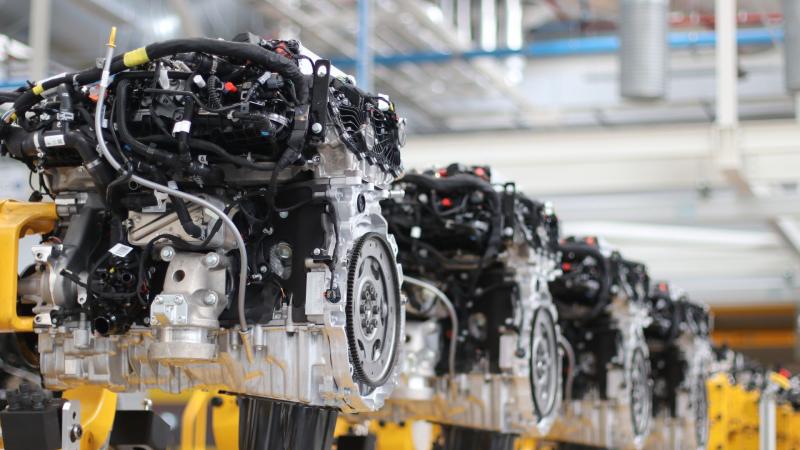 Engine production line