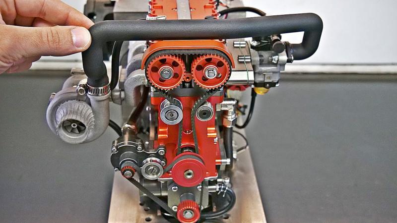 Four Cylinder 32cc Turbo kit Review 1