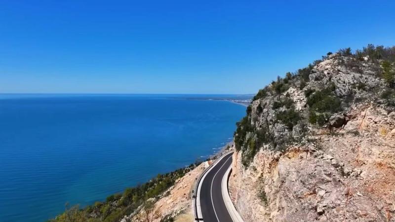 νέος παραθάσσιος δρόμος στην Αλβανία