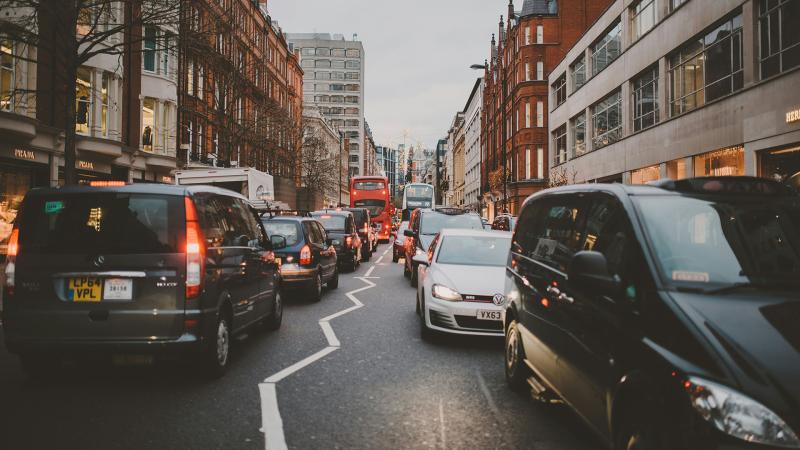 London city traffic