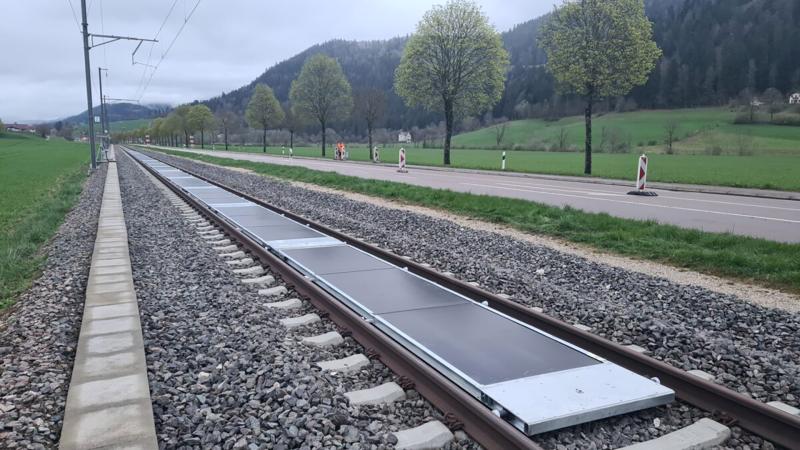 Solar railway