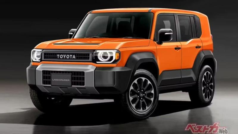 Toyota Land Cruiser FJ render