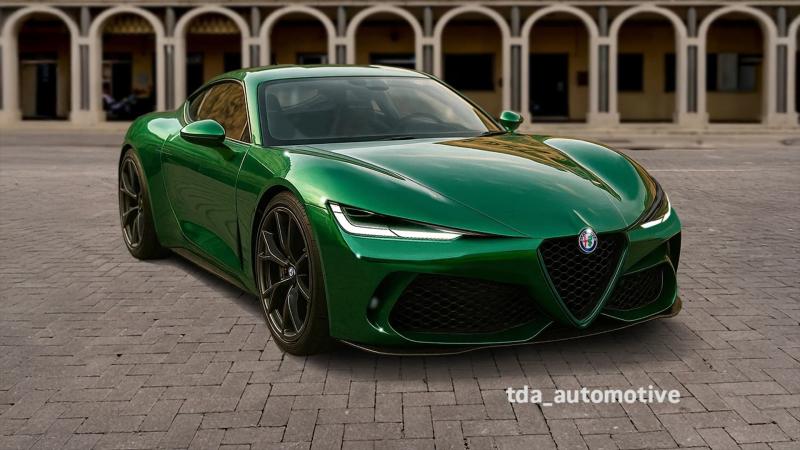 Alfa Romeo Giulia S Coupe render