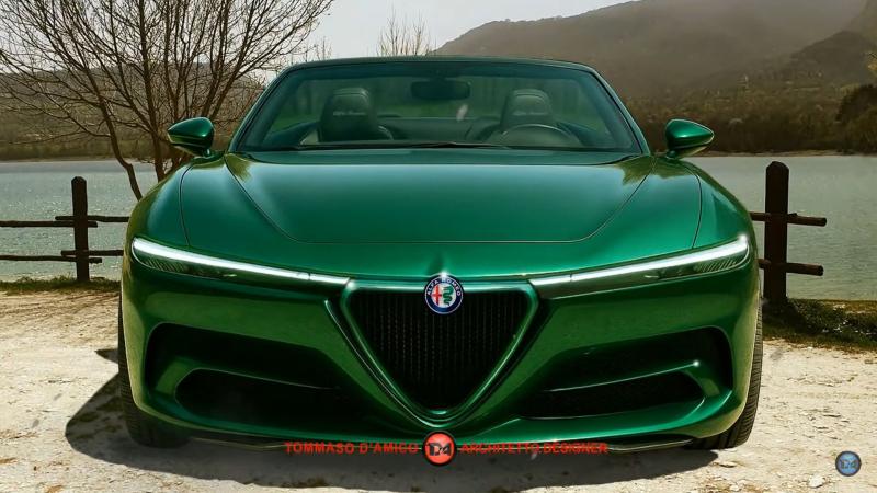 Alfa Romeo Spider render