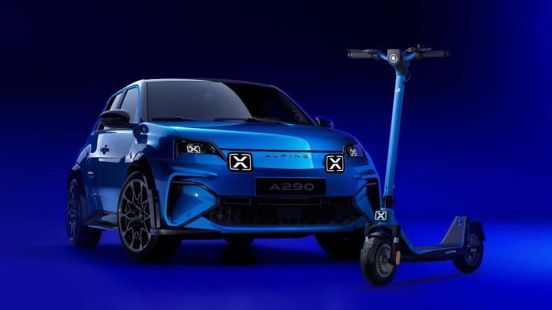 Alpine e-scooter