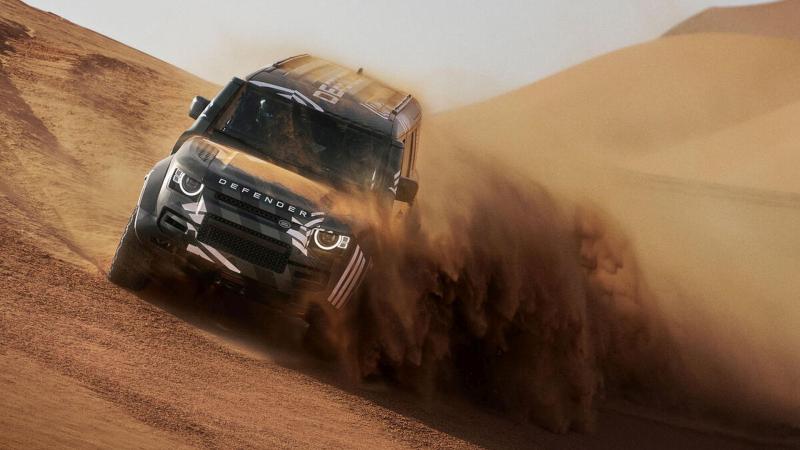 Land Rover Dakar D7X-R prototype. 