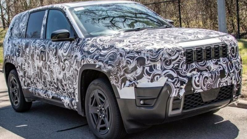 Jeep Cherokee spy photos