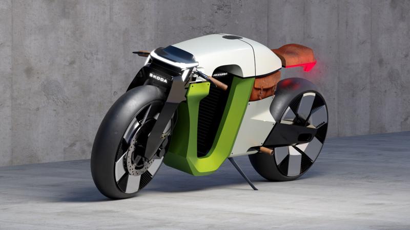 Skoda Slavia B moto concept