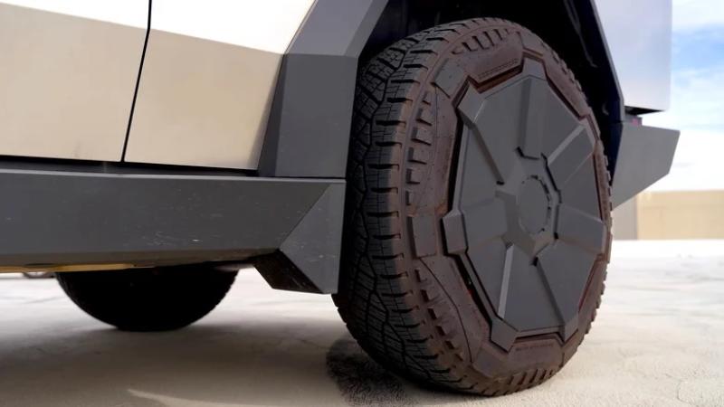 tesla cybertruck tires