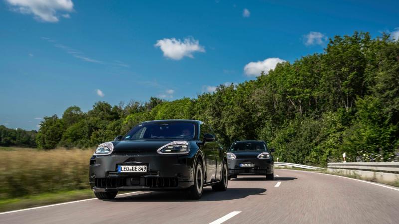 Porsche Cayenne testing