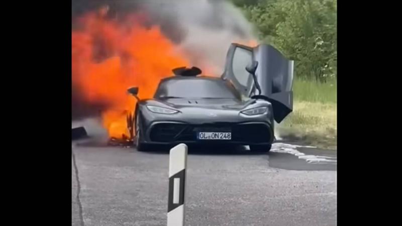 AMG One fire 1