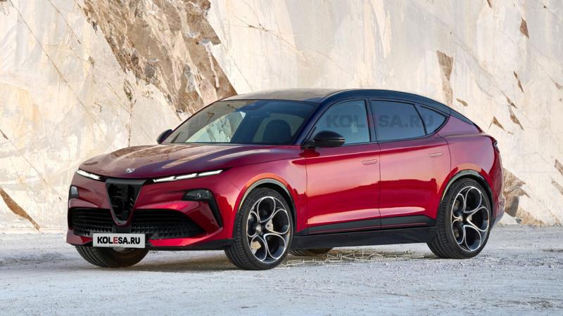Alfa Romeo Stelvio render