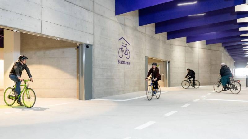 τούνελ για ποδήλατα ζυρίχη