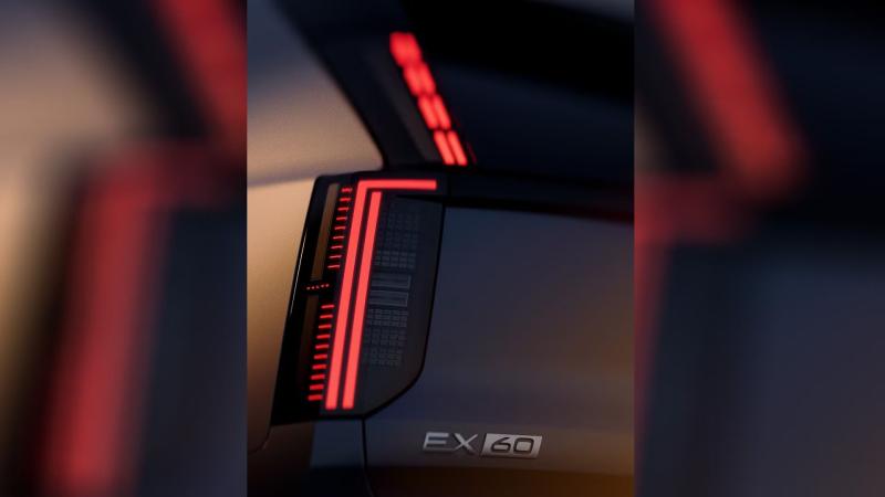 Volvo EX60 teaser