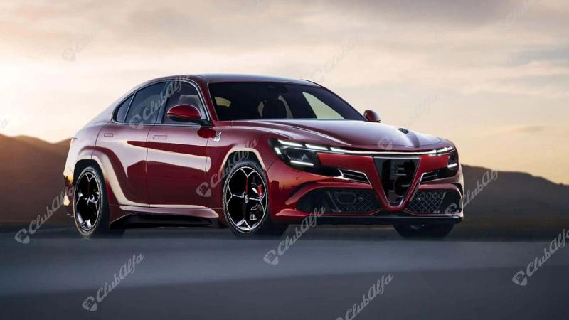 Alfa-Romeo Giulia render