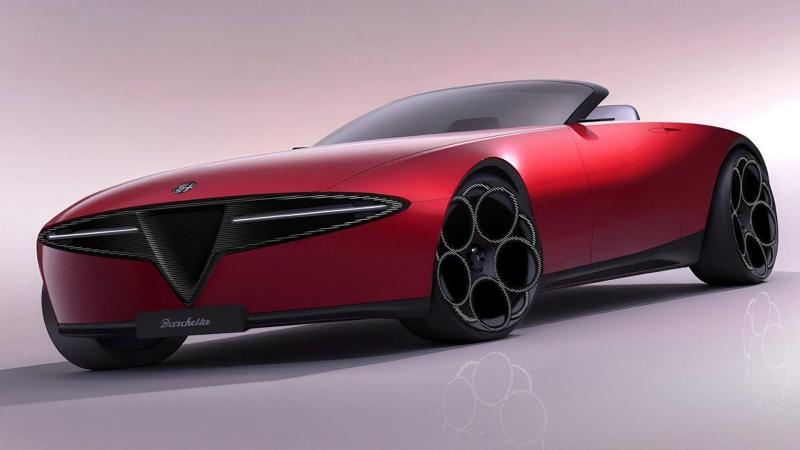 Alfa Romeo Barchetta render