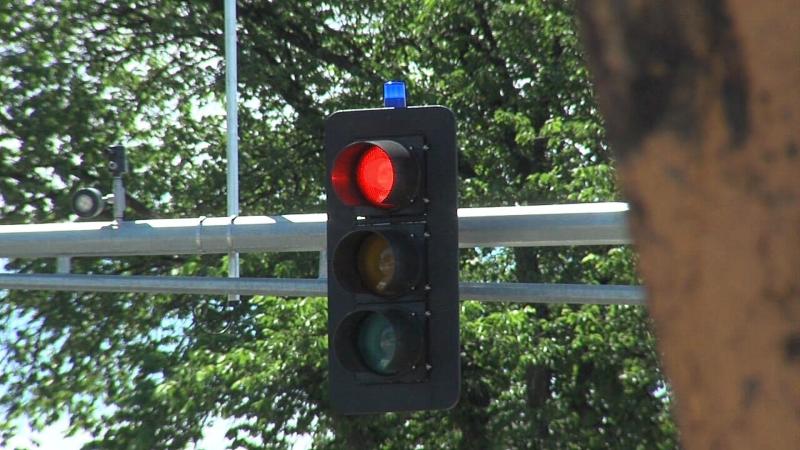 Blue traffic light 2