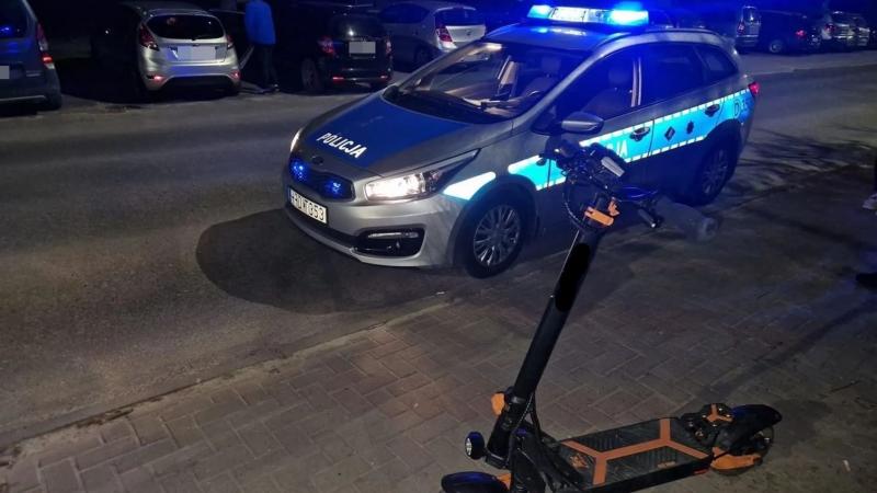 Electric scooter chase 1