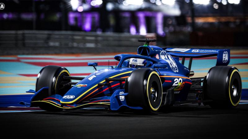 FIA F1 2026 car render
