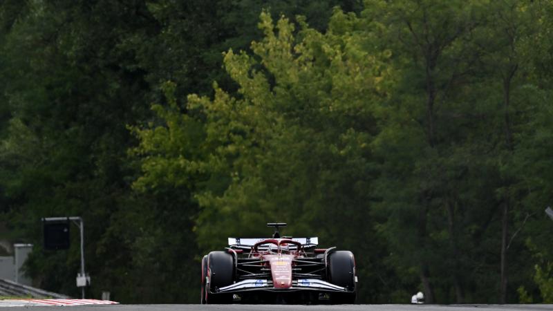 Leclerc pole position Hungary 2025.