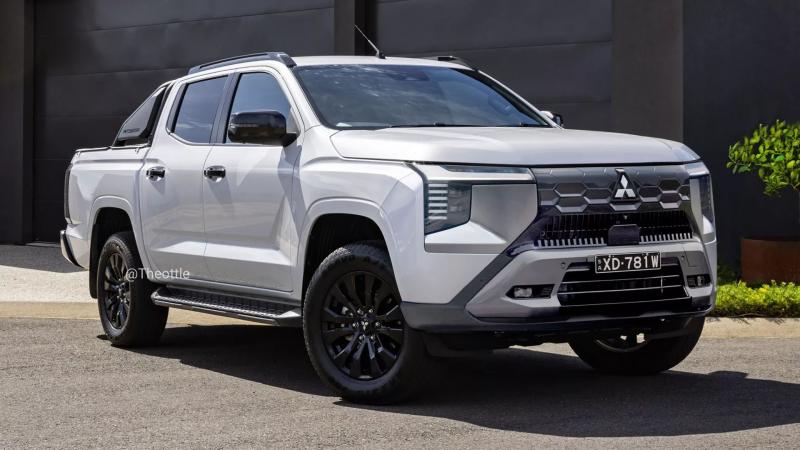 Mitsubishi L200 render